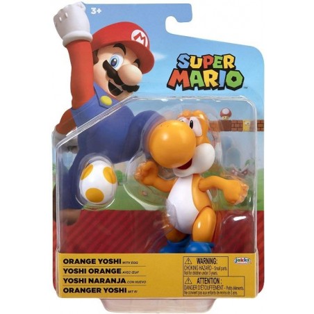Super Mario Pers.cm 10,5 Orange Yoshi