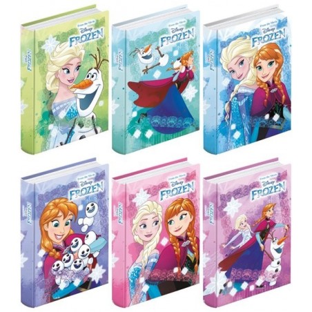 Diario STD 10 mesi Frozen Magic Hearts