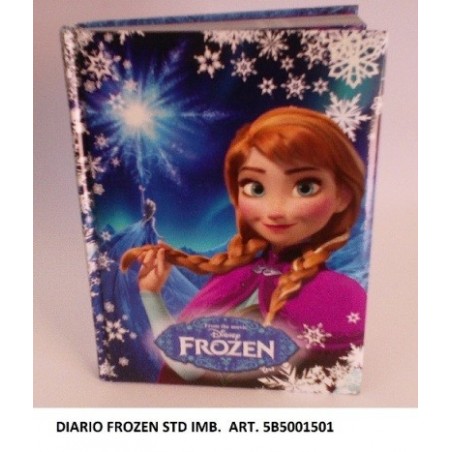 Diario 10 mesi Frozen Regno del Ghiaccio