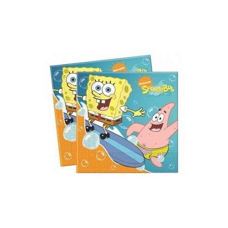 Tovaglioli 20 pz Spongebob