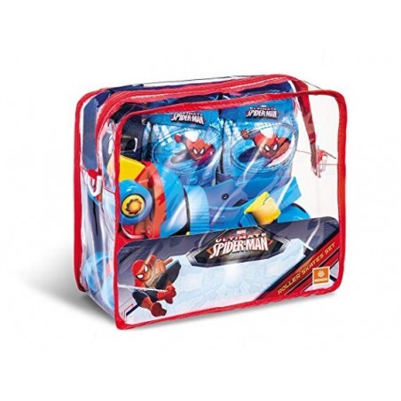 Borsa Pattini C/Accessori Spiderman