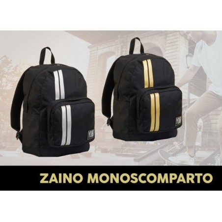 Zaino Doppio Scomp. Yub Metal Stripes Seven