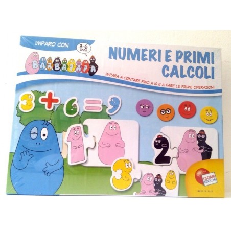 Numeri e Primi Calcoli Barbapapa' Lisciani