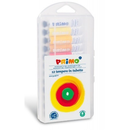 Tempera Tubetto 7,5ml 12 pz Primo CMP