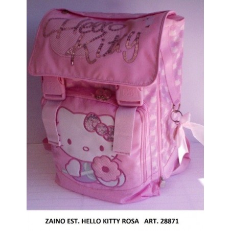 Zaino Estens. Hello Kitty Rosa