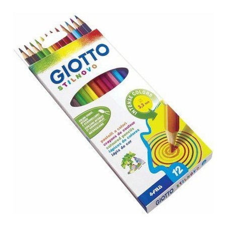 Pastelli a Colori Giotto Stilnovo 12 pz