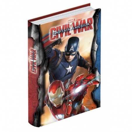 Diario 10 mesi Civil War Capitan America