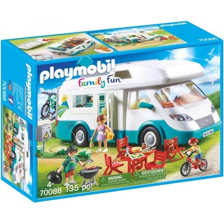 Camper c/Famiglia PlayMobil