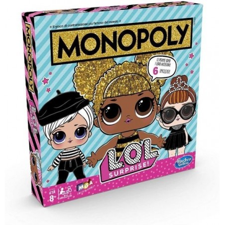 Monopoly L.O.L. Surprise Gioco Società