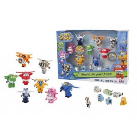 Set 15 Personaggi Super Wings