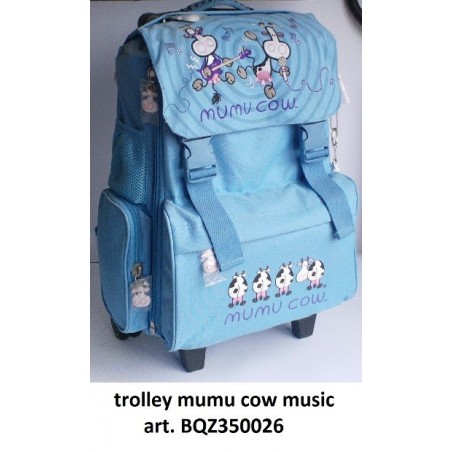 Zaino Estens. c/Trolley MuMu Cow