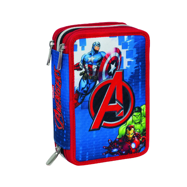 Astuccio 3 zip Avengers Earth Seven