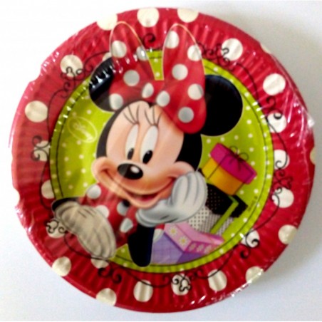 Piatto Piccolo Minnie Cm 20 Pz 8