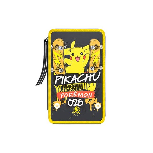 Astuccio 3 zip Pokemon Premium