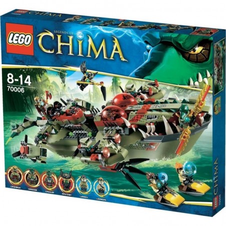 La Nave Coccodrillo Lego Chima 70006
