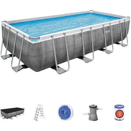 Piscina Power Steel Frame cm 488x244x122