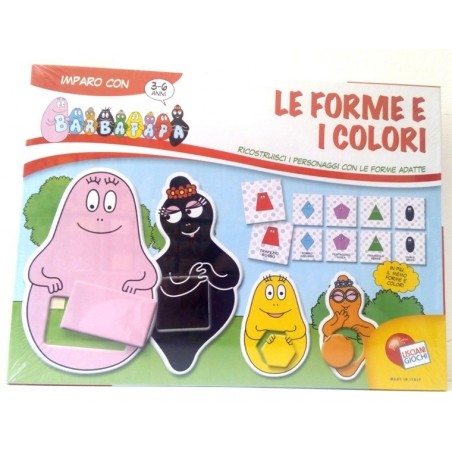 Le Forme e i Colori Barbapapa' Lisciani