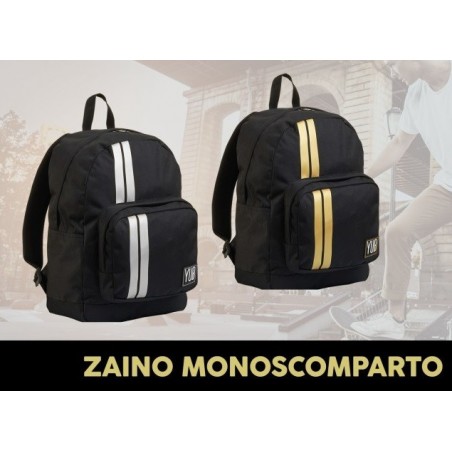 Zaino Mono Scomparto Yub Meta Stripes Seven