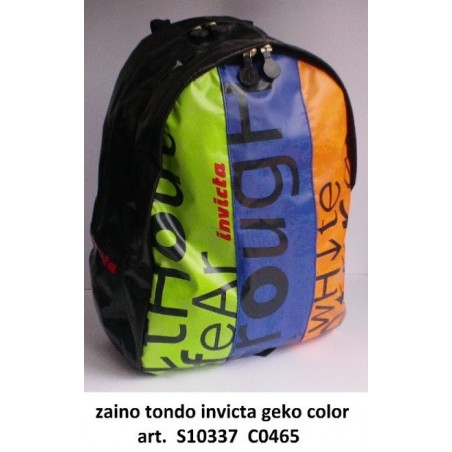 Zaino Tondo Invicta Geko color