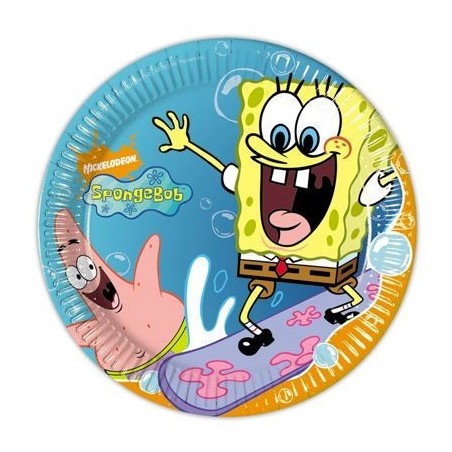 Piatto Piccolo Spongebob 20 cm pz.10