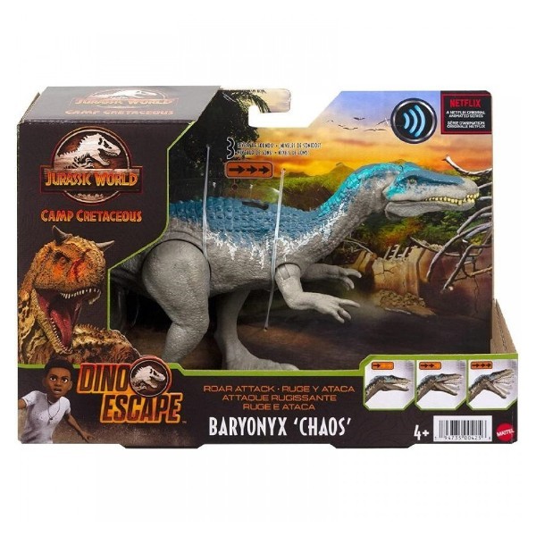 Dino Super Ruggito Jurassic World Baryonyx Chaos