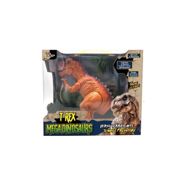 Mega Dinosaurs T-Rex c/ Luci e Suoni