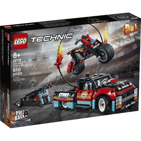 Lego Technic Stunt Show Truck & Bike