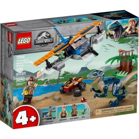Salvataggio in Biplano Lego Jurassic World